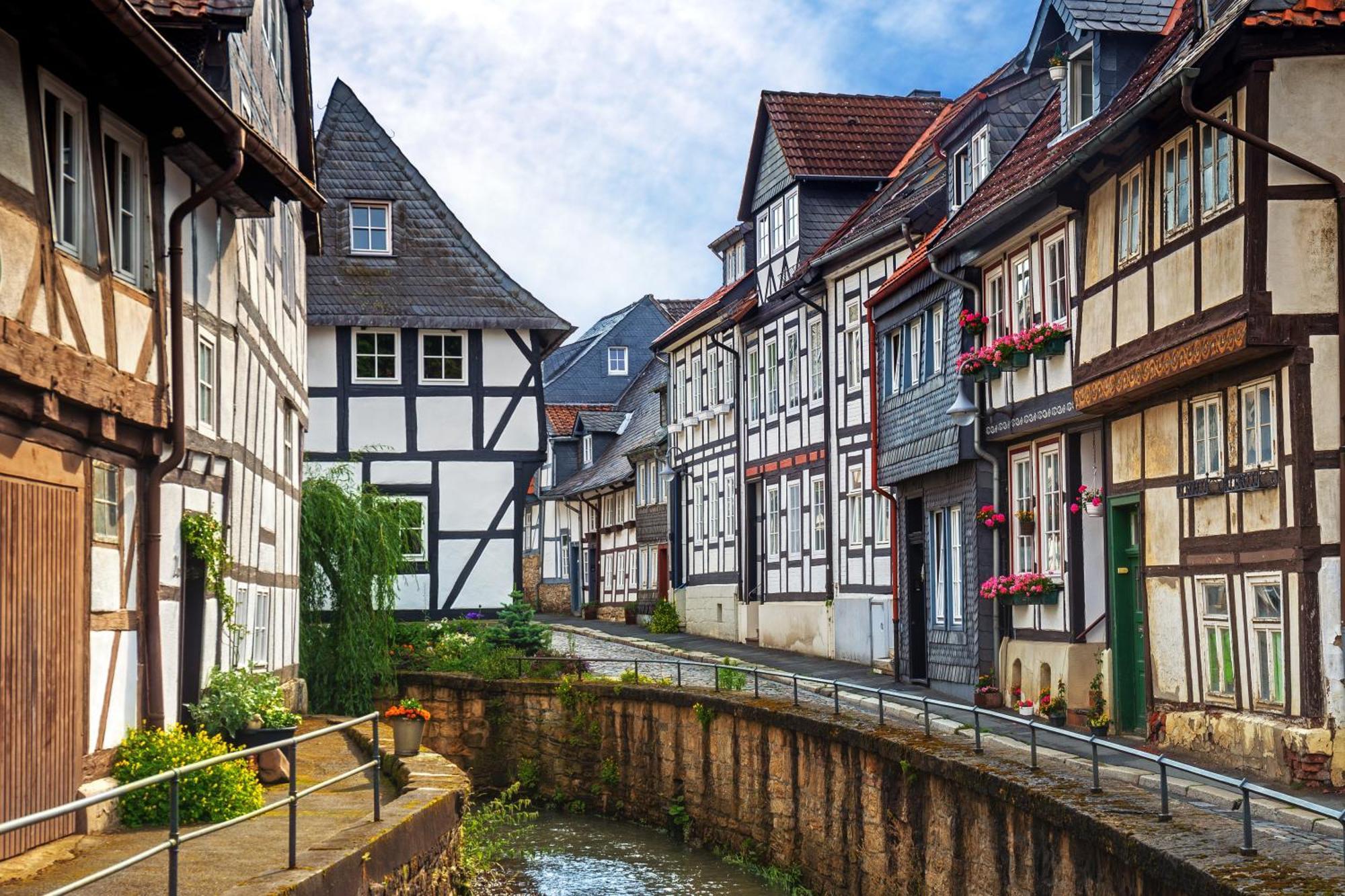 Ferienwohnung Bezaubernde Fewo Harzer-Perle mit Dampfdusche Bad Harzburg Exterior foto